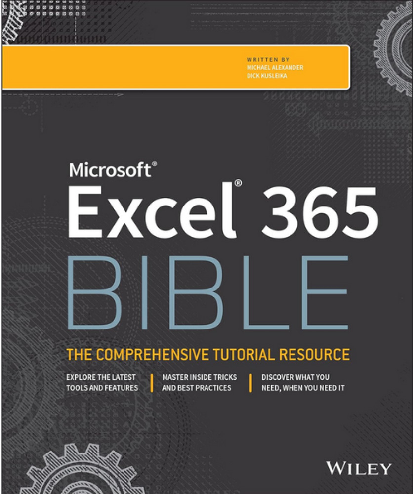 Microsoft Excel 365 Bible