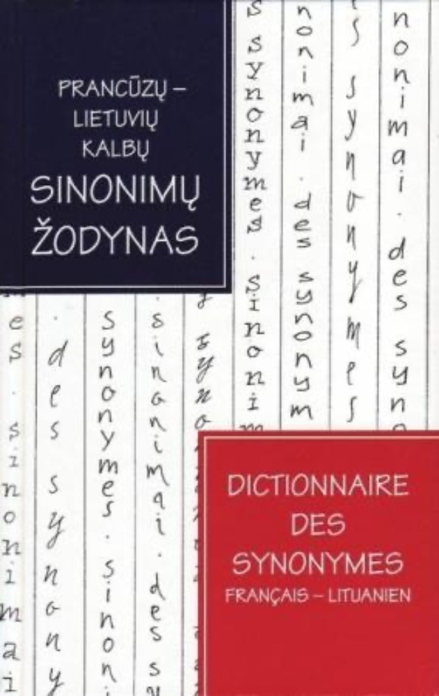 Prancūzų-lietuvių kalbų sinonimų žodynas