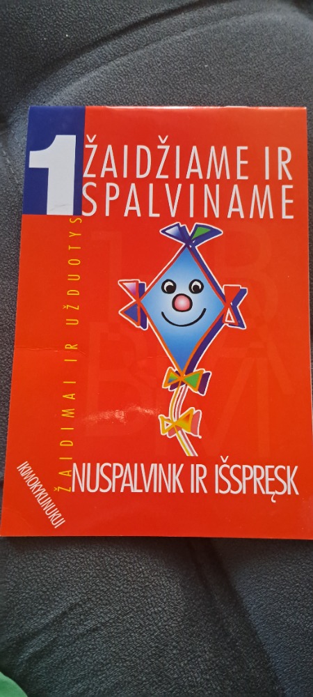 Žaidžiame ir spalviname