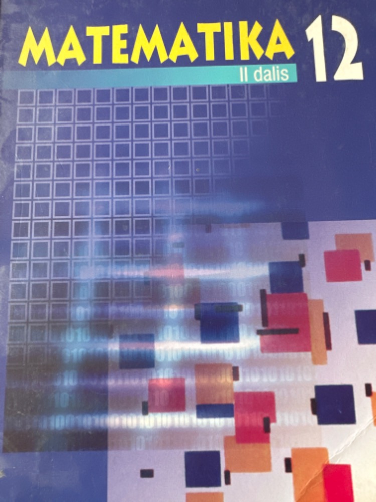 Matematika 12 II dalis