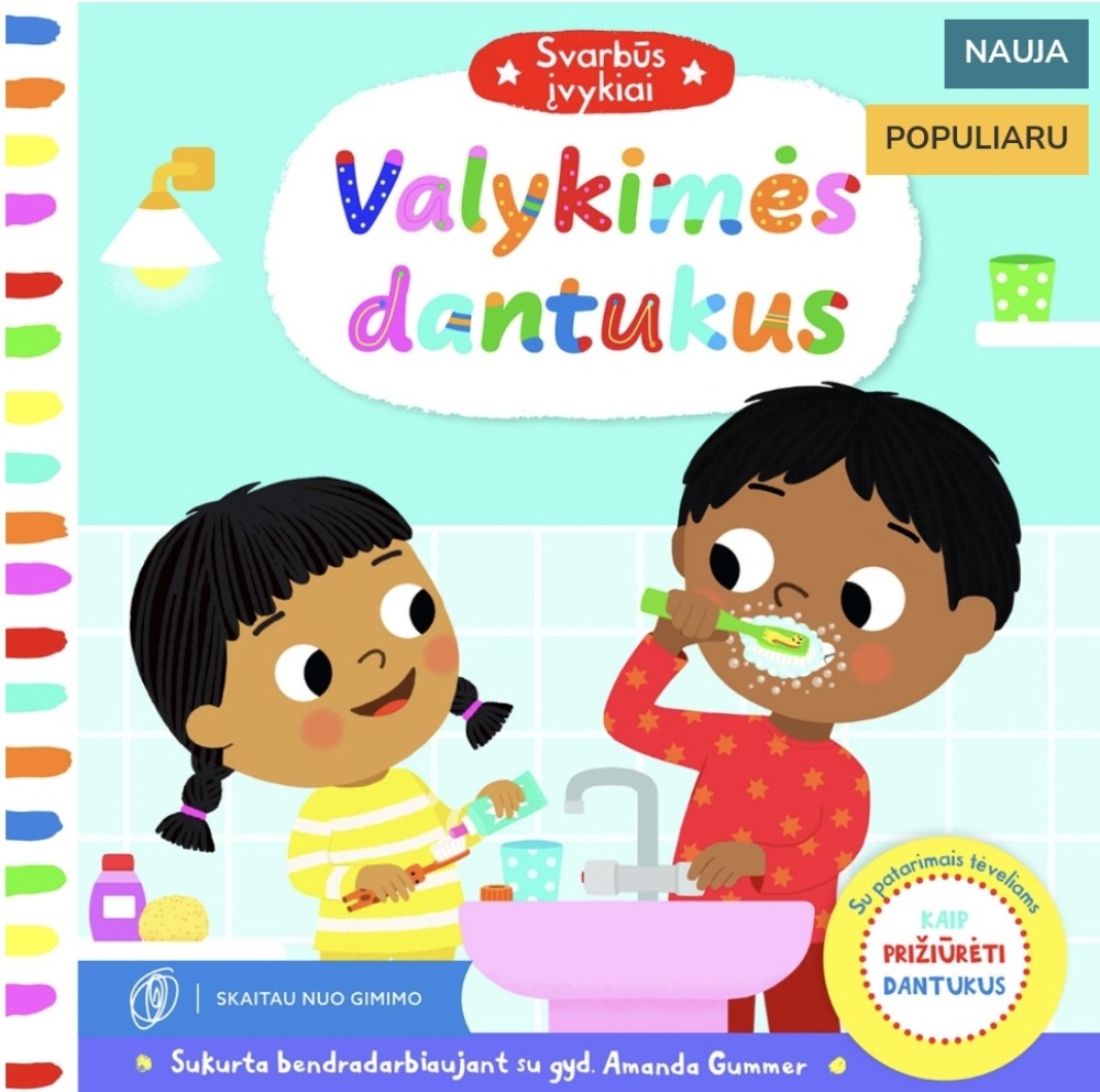 Valykimės dantukus