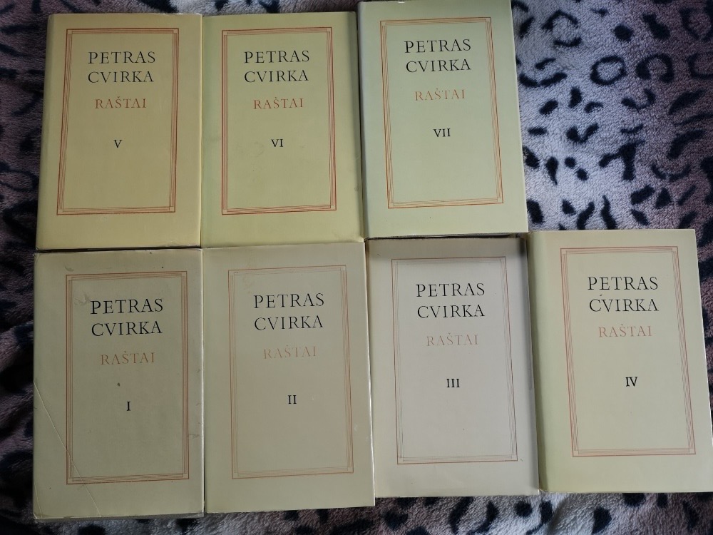 Petras Cvirka. Raštai (7 tomai)