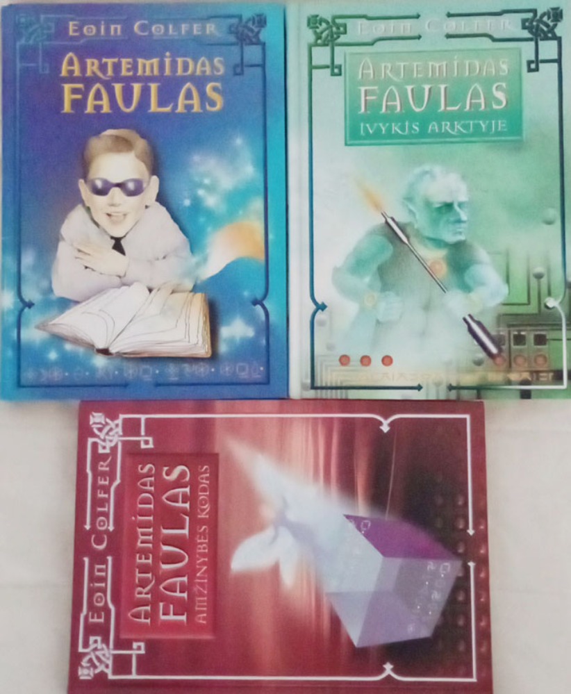 Artemidas Faulas (1–3 knygos)