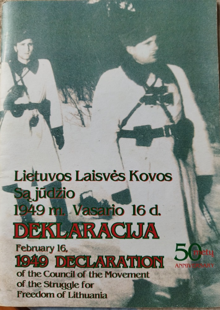 Lietuvos Laisvės Kovos Sąjūdžio 1949 m. Vasario 16 d. Deklaracija