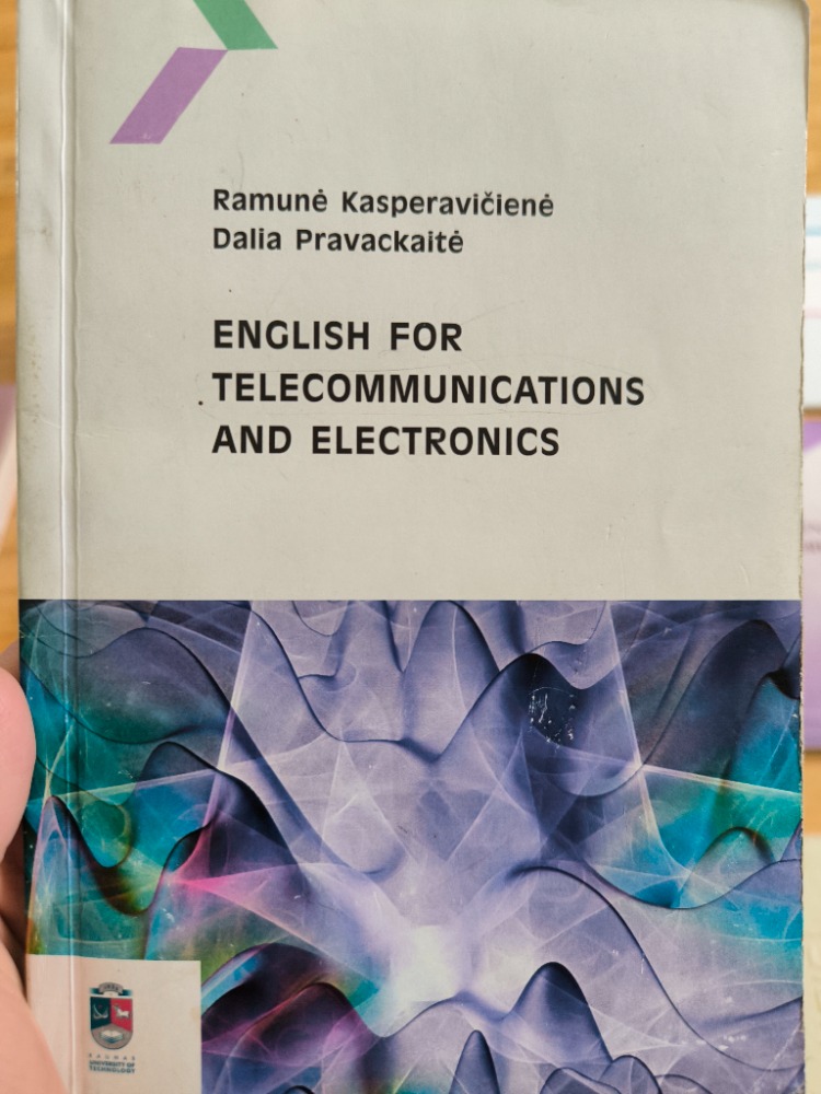English for telecommunications and electronics