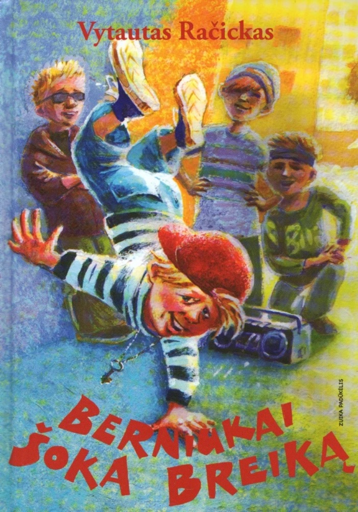 Berniukai šoka breiką