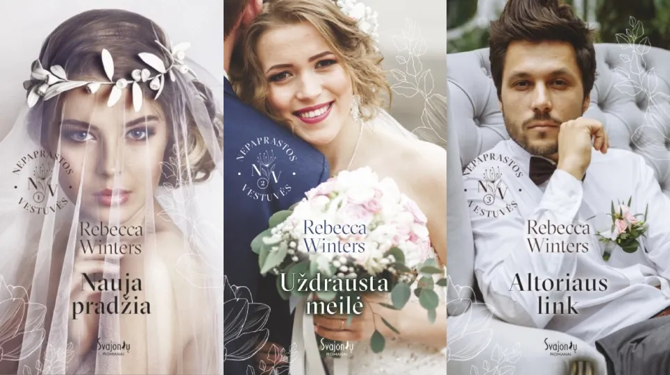 Nepaprastos vestuvės (3 knygos)