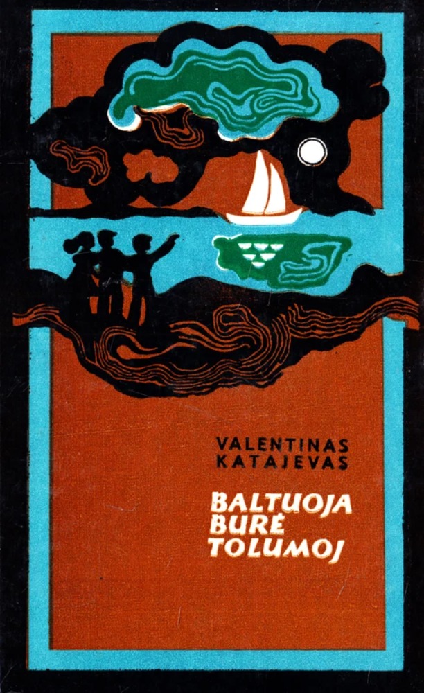 Baltuoja burė tolumoj