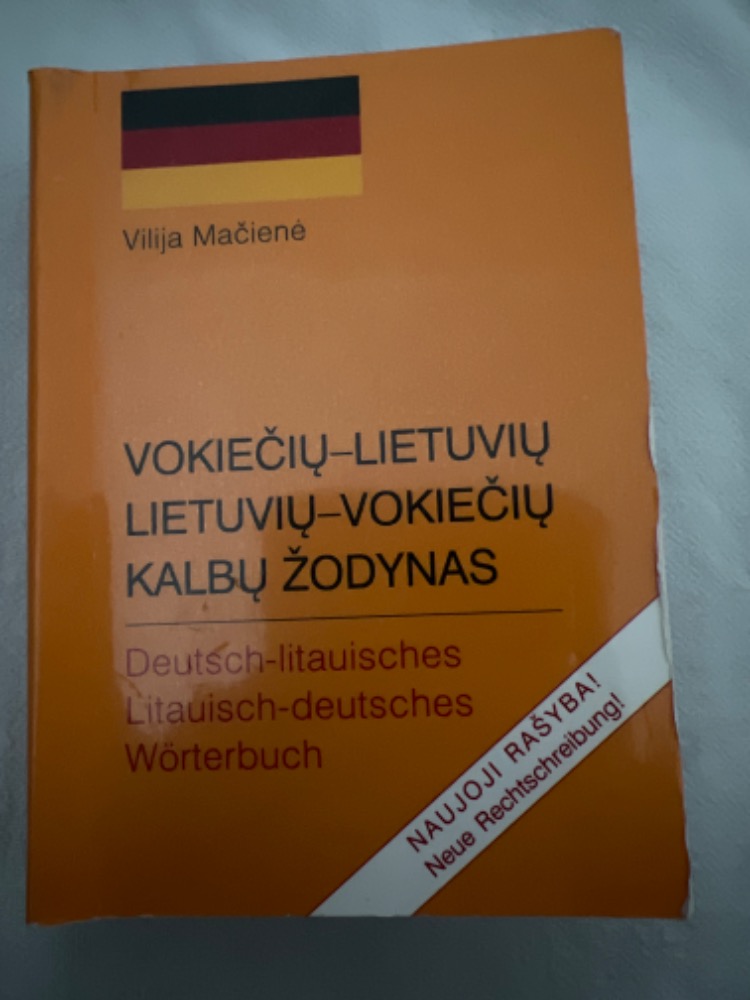 Vokiečių-Lietuvių Lietuvių-Vokiečių kalbų žodynas