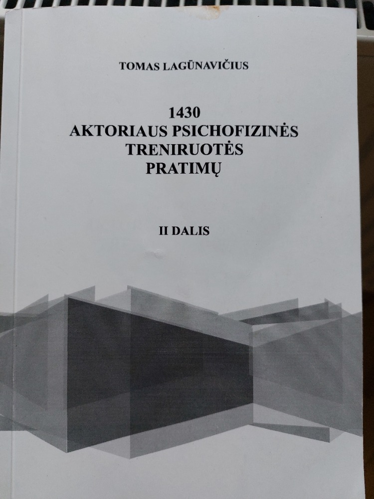 1430 Aktoriaus psichofizinės treniruotės pratimų