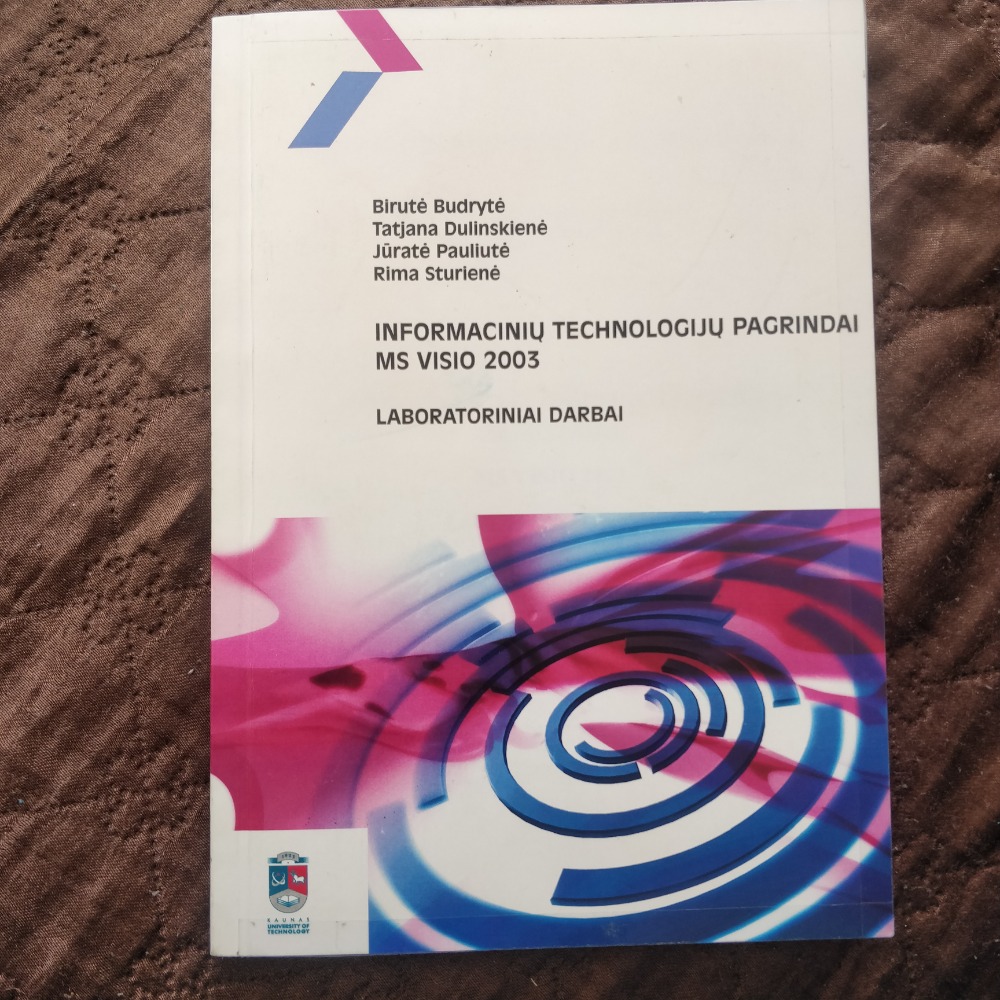 Informacinių technologijų pagrindai MS VISIO 2003