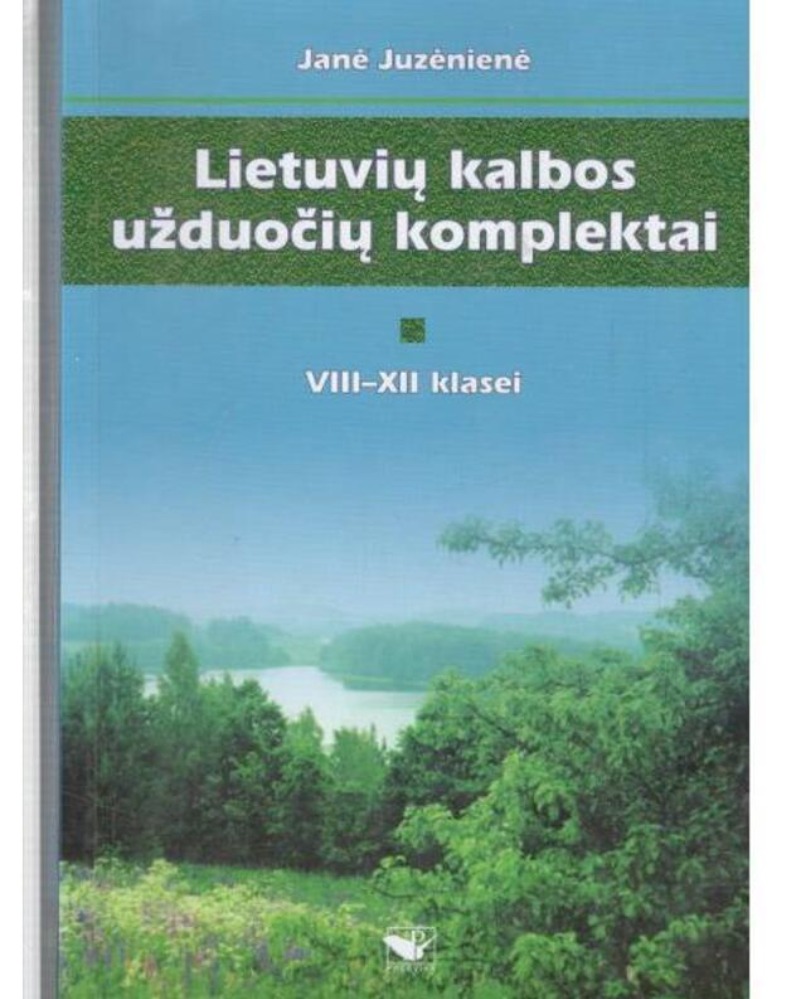 Lietuvių kalbos užduočių komplektai