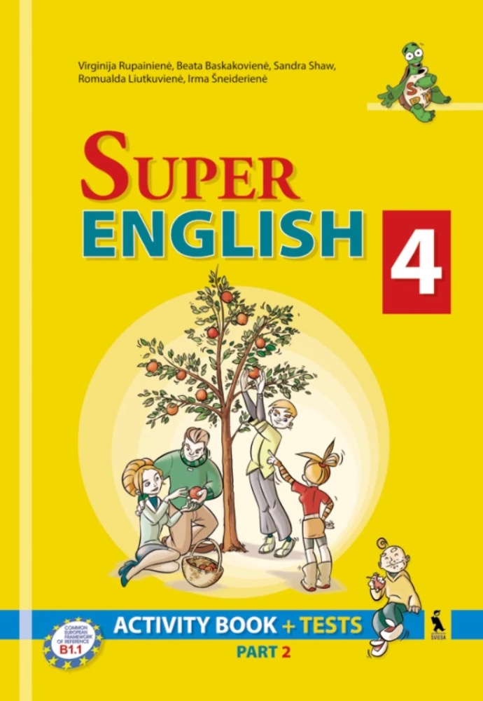 Super English 4. Activity Book + Tests. Part 2