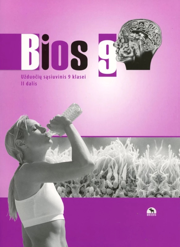 Bios 9. Biologijos užduočių sąsiuvinis 9 klasei, 2 dalis
