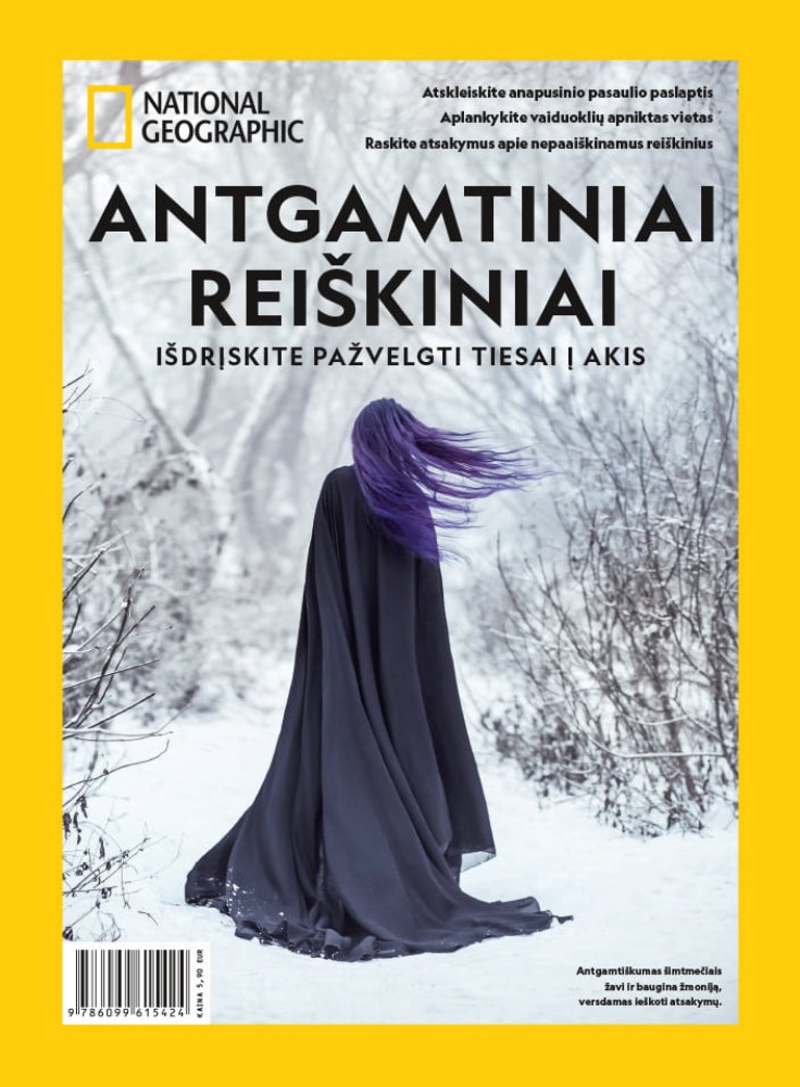 National Geographic. Antgamtiniai reiškiniai. Išdrįskite pažvelgti tiesai į akis