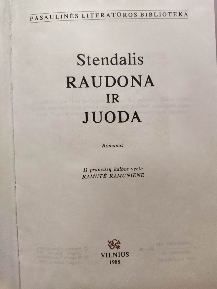 Raudona ir juoda