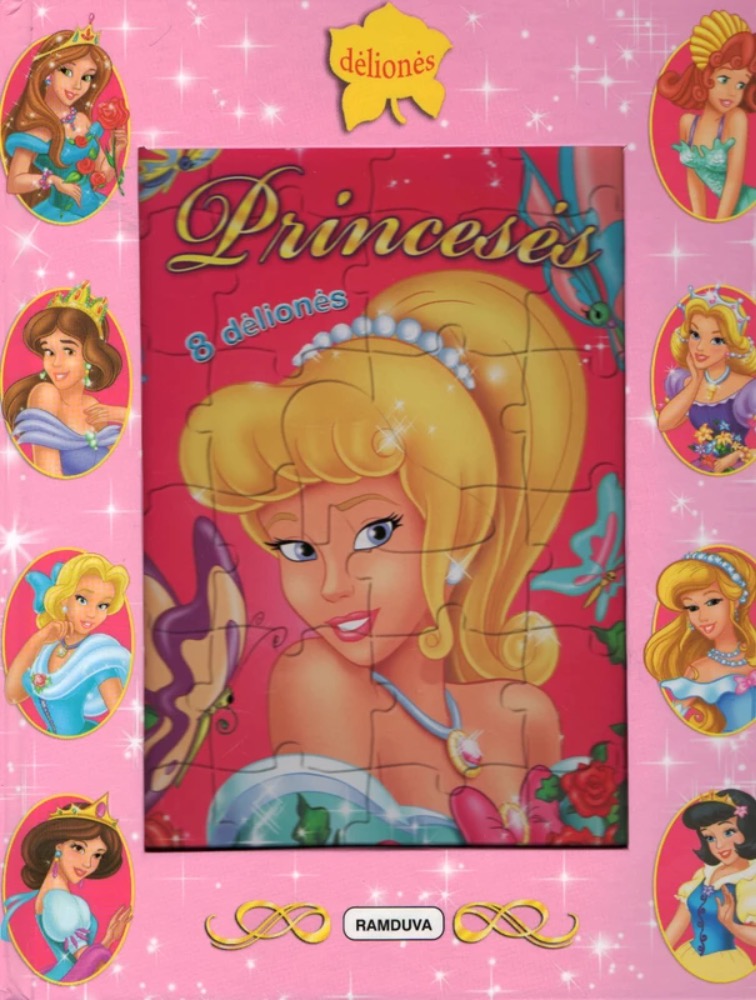 Princesės (8 dėlionės)
