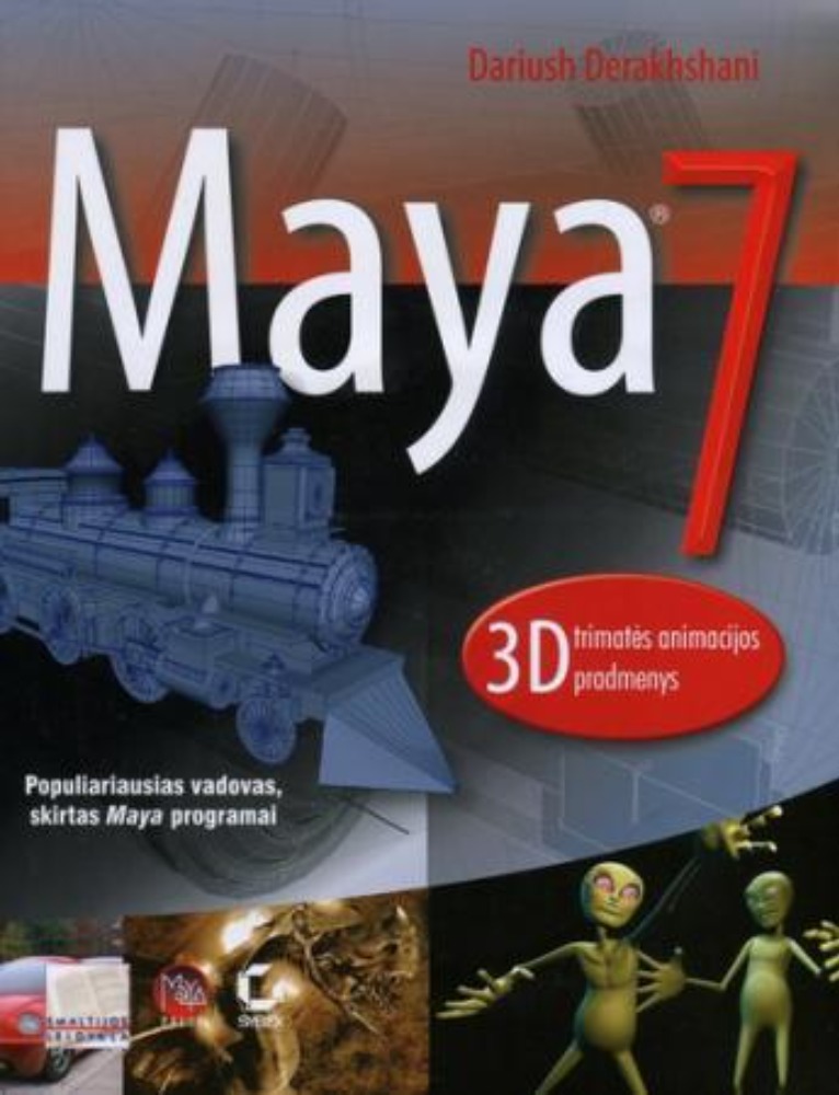 Maya 7 trimatės animacijos pradmenys (su CD)