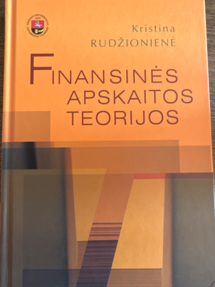 Finansinės apskaitos teorijos 