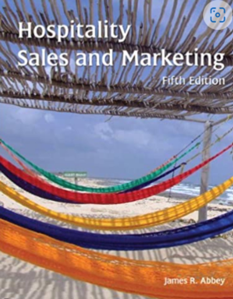 Hospitality Sales and Marketing 
