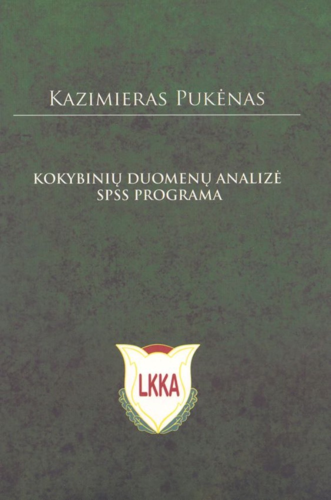 Kokybinių duomenų analizė SPSS programa