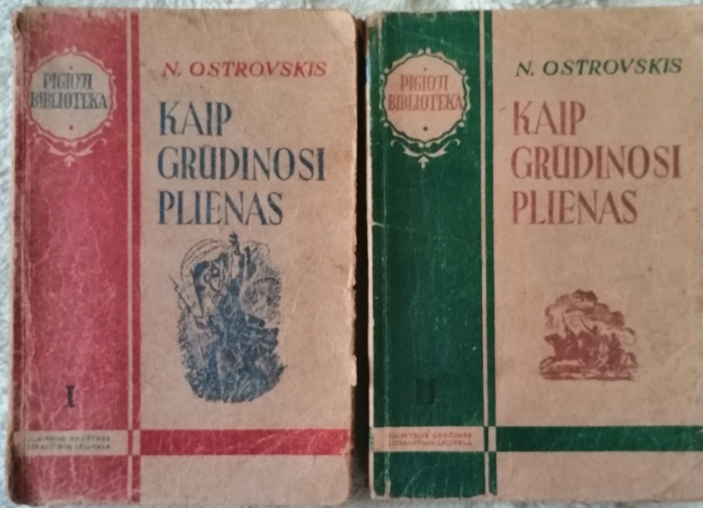 Kaip grūdinosi plienas. 2 tomai 