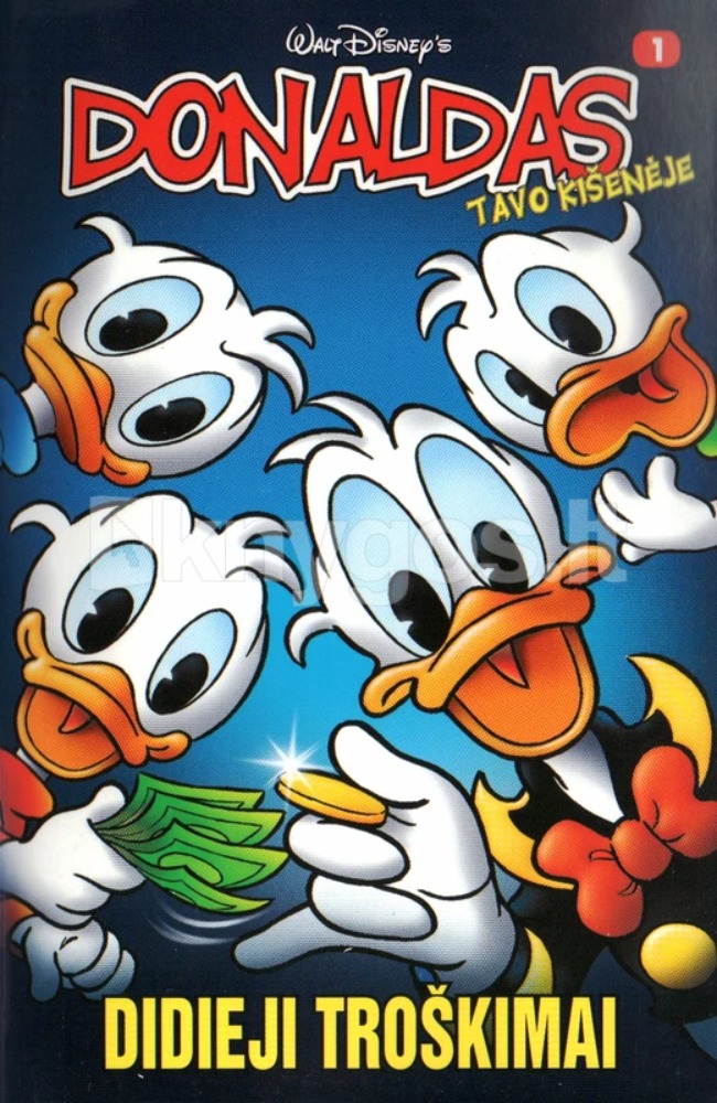 Donaldas. Didieji troškimai. Donaldas tavo kišenėje. 1d.