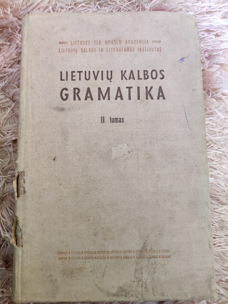 Lietuvių kalbos gramatika