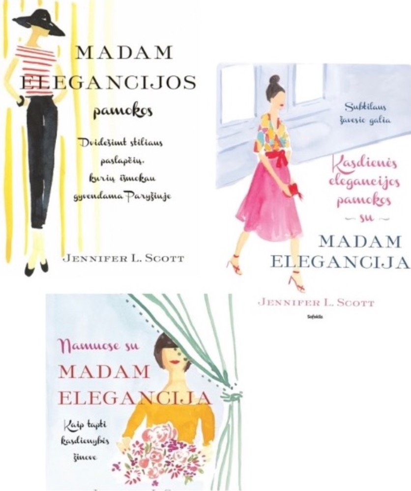 Madam elegancija: 3 knygų rinkinys