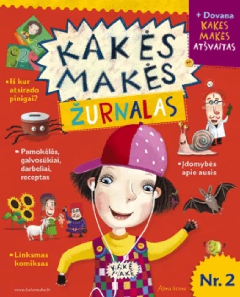 Kakės Makės žurnalas Nr. 2