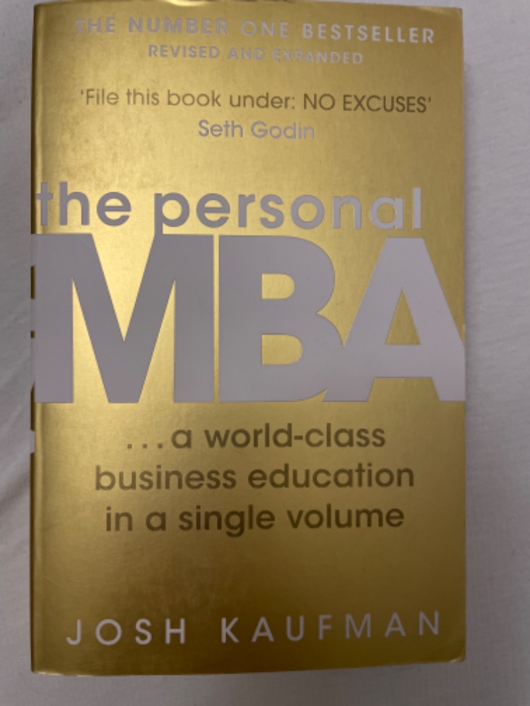 The personal MBA