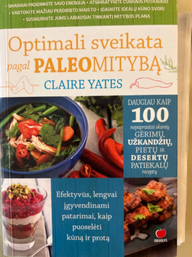 Optimali sveikata pagal Paleo mitybą