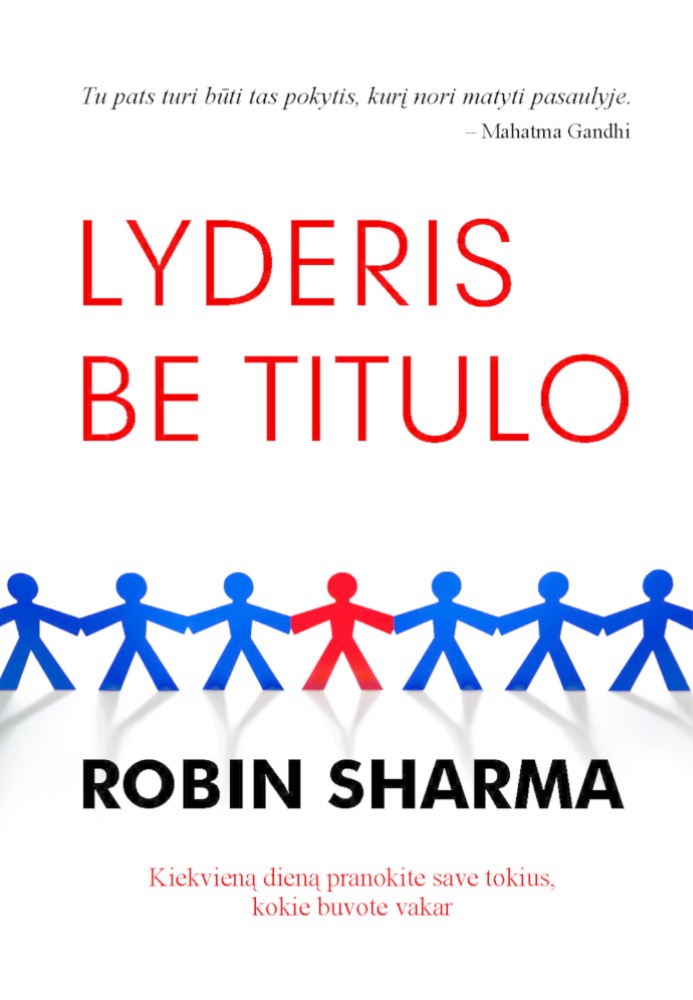 Lyderis be titulo (minkšti viršeliai)