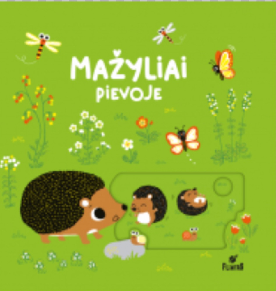 Mažyliai pievoje