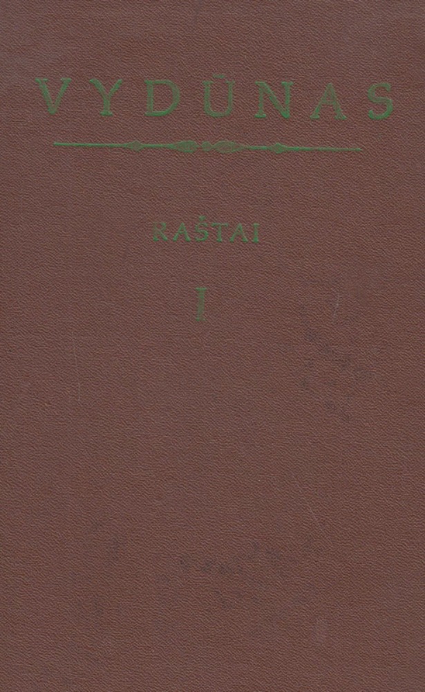 Raštai I tomas