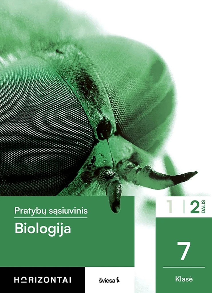 Biologija. Pratybų sąsiuvinis 7 klasei, 2 dalis