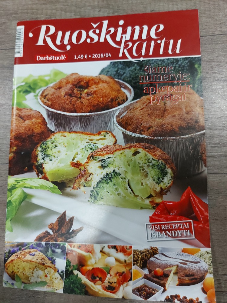 Ruoškime kartu 2016/4 apkepai ir pyragai