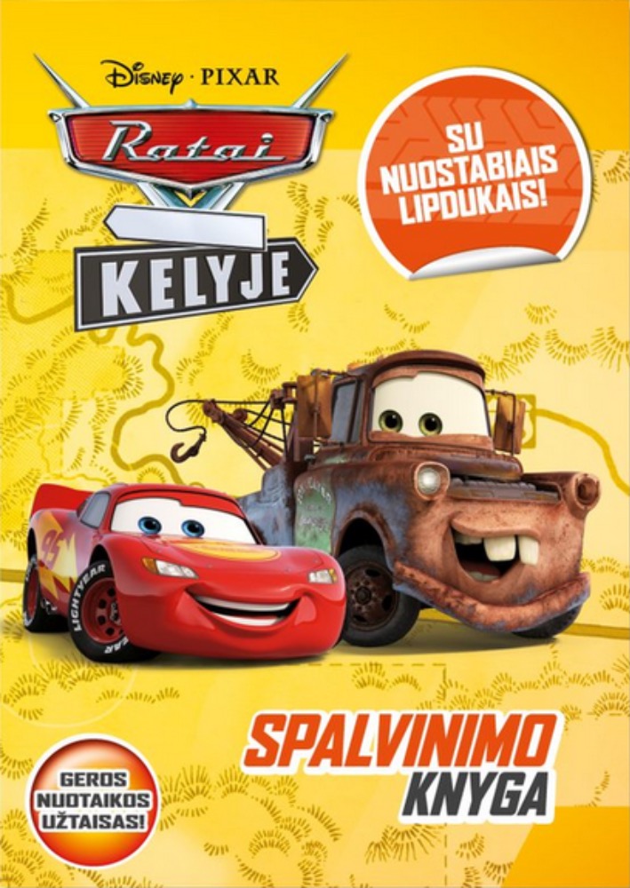 Ratai. Spalvinimas su lipdukais