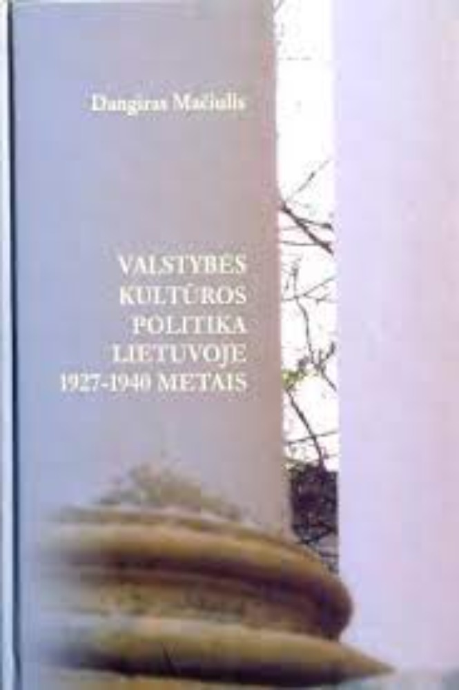 Valstybės kultūros politika Lietuvoje 1927-1940 metais