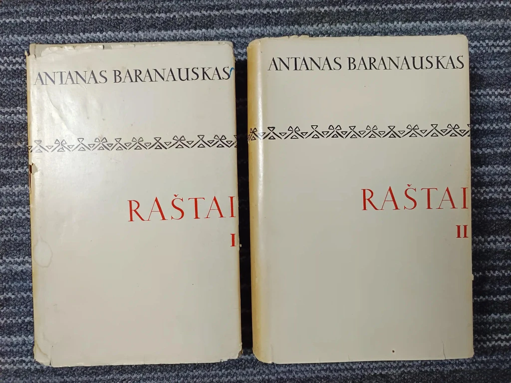 Antanas Baranauskas. Raštai I ir II