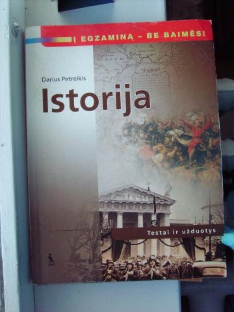 Istorija: Testai ir užduotys