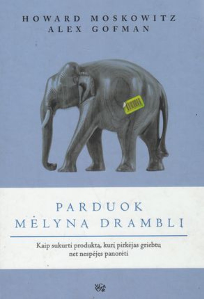 Parduok mėlyną dramblį