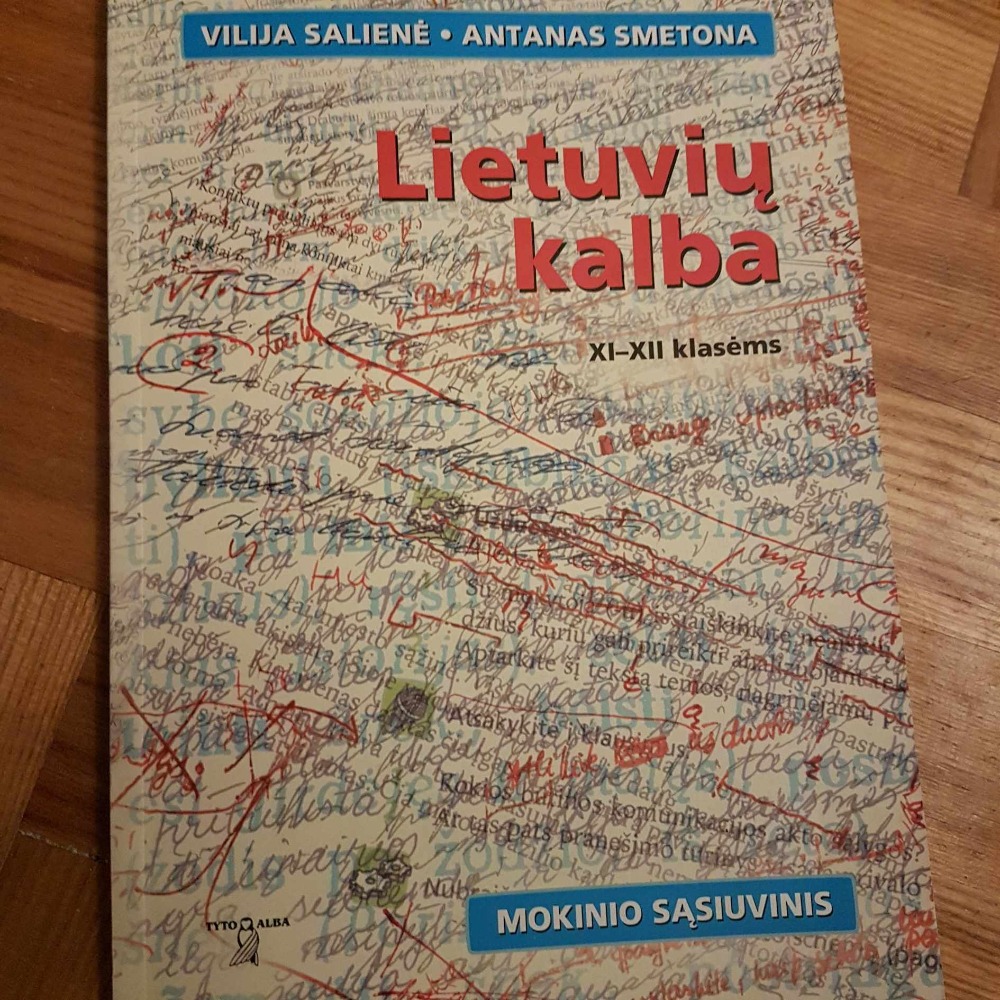 Lietuvių kalba 9 - 12 klasėms