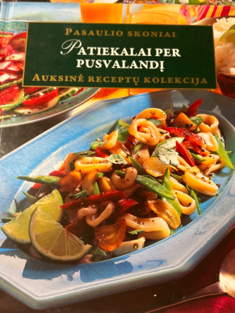 Patiekalai per pusvalandį