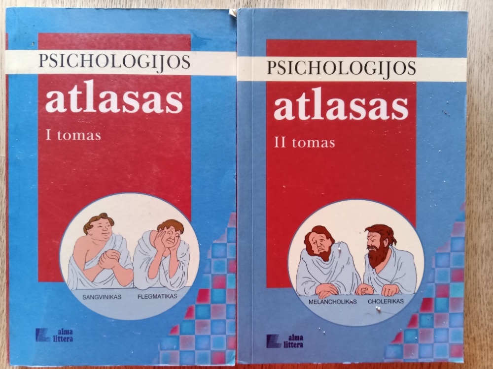 Psichologijos atlasas I-II tomai