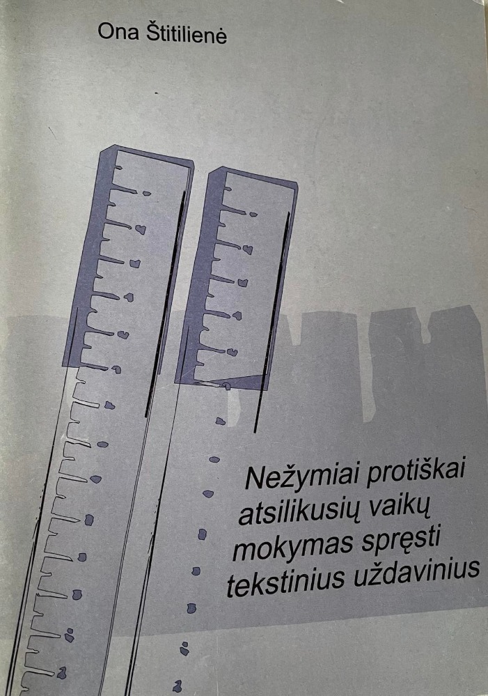 Nežymiai protiškai atsilikusių vaikų mokymas spręsti tekstinius uždavinius