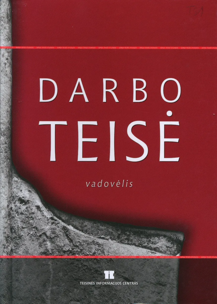 Darbo teisė. Vadovėlis
