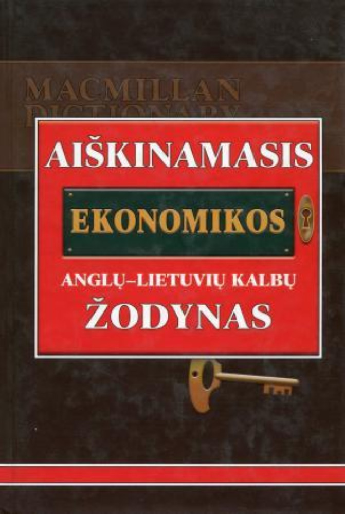 Aiškinamasis ekonomikos anglų-lietuvių kalbų žodynas