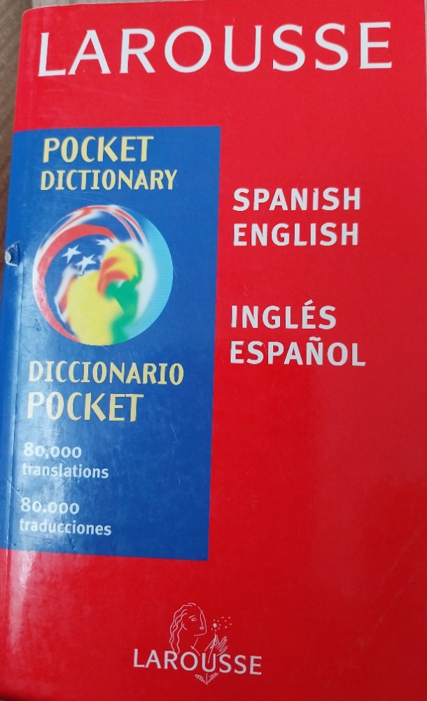 Spanish English pocket dictionary