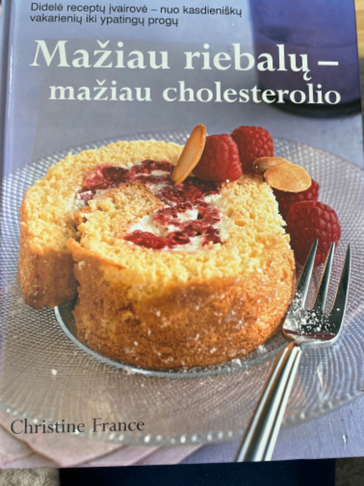 Mažiau riebalų - mažiau cholesterolio
